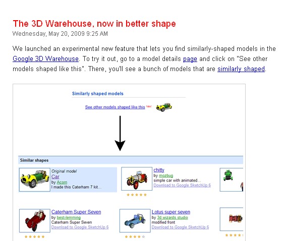 3D Warehouse from Google